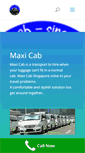 Mobile Screenshot of maxicab-singapore.com